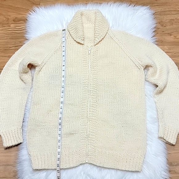 Vintage | Hand Knitted Man's Best Friend Cardigan - Picture 9 of 16